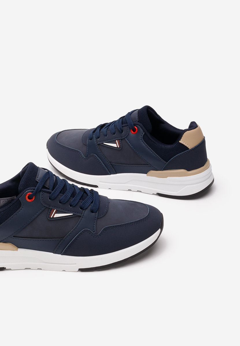 Granatowe sneakersy męskie Paultis