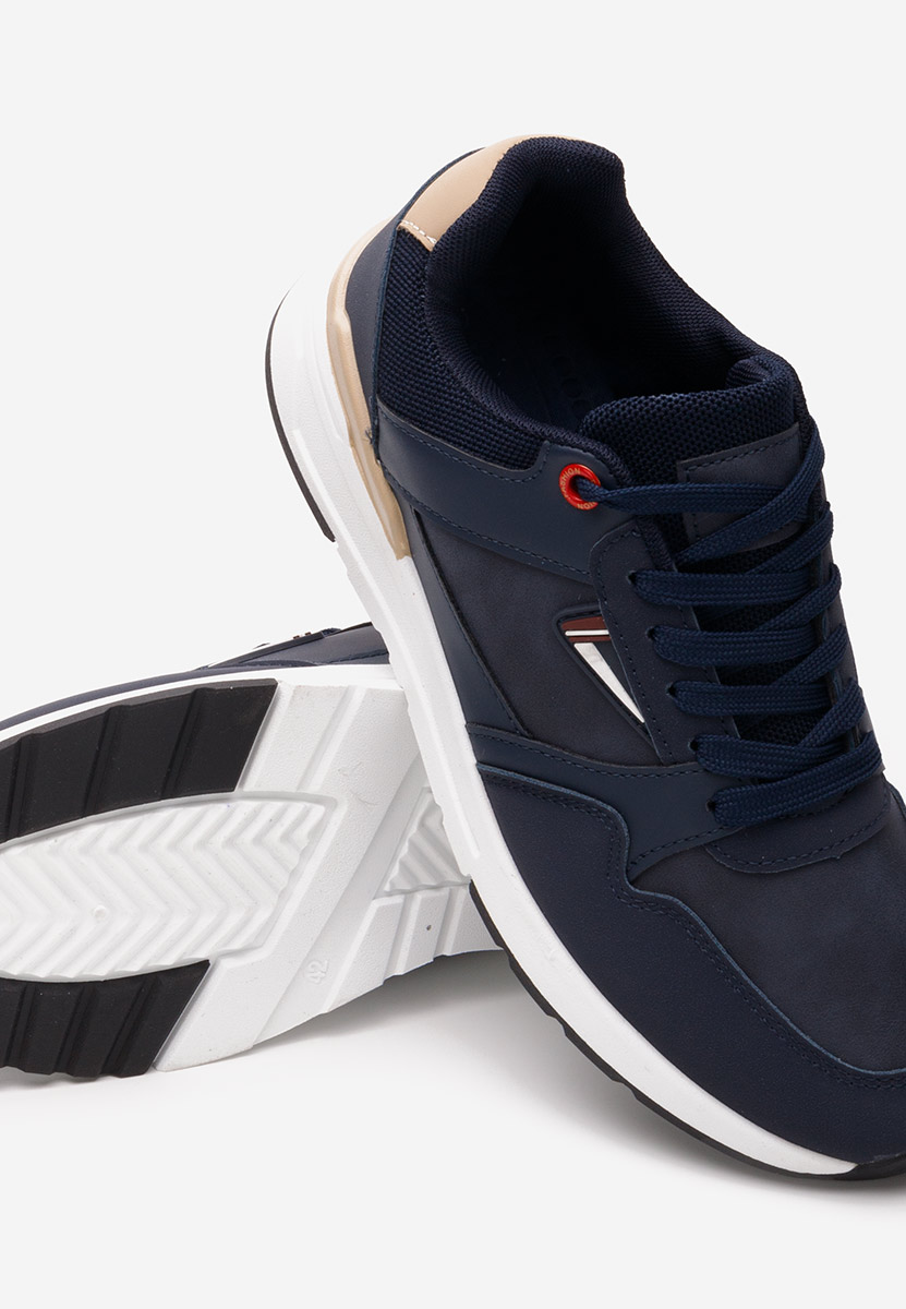 Granatowe sneakersy męskie Paultis