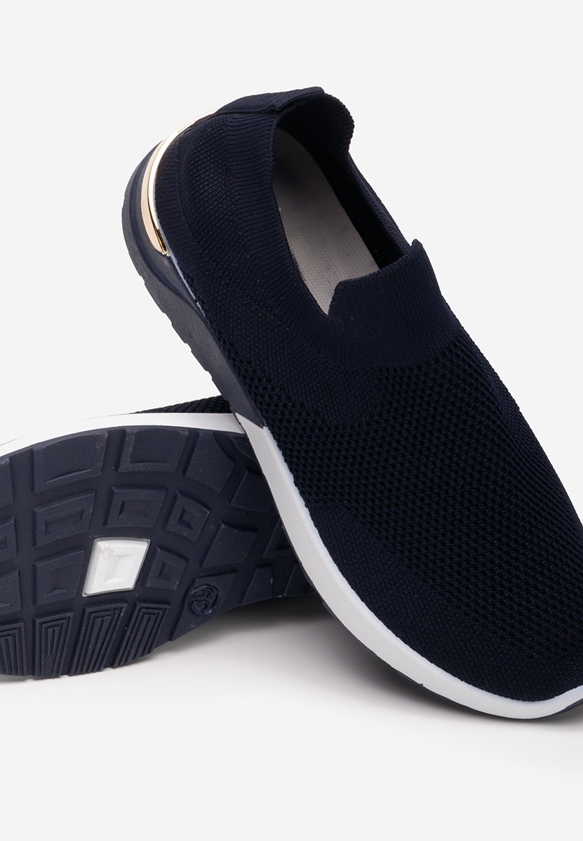 Granatowe trampki Slip-on Aderine