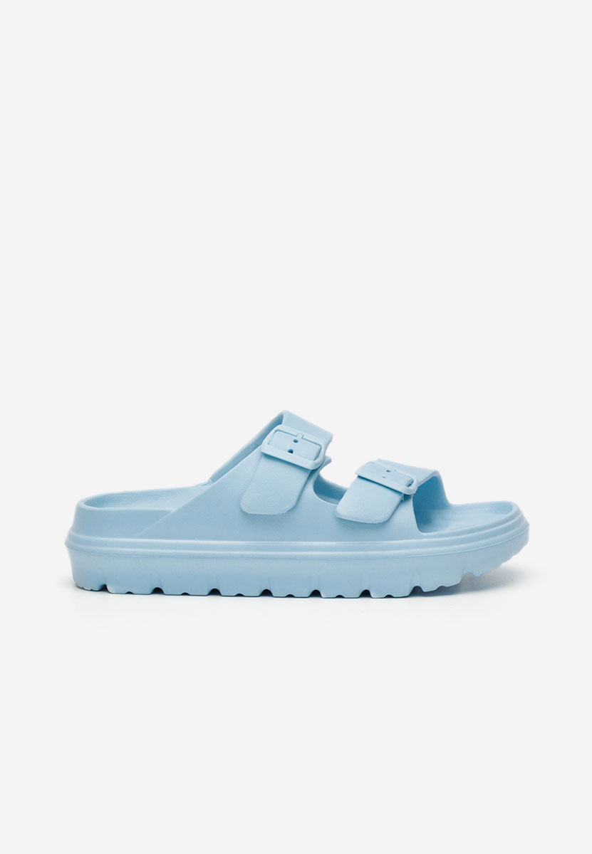 Niebieski klapki damskie Madeleina