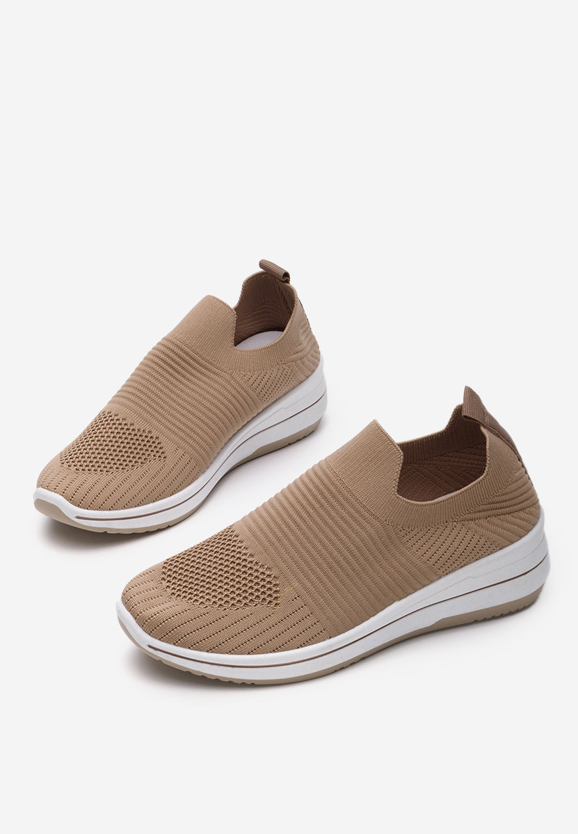 Khaki tenisówki Adalia