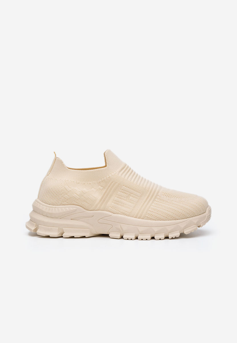 Beżowe trampki Slip-on Katrine V2