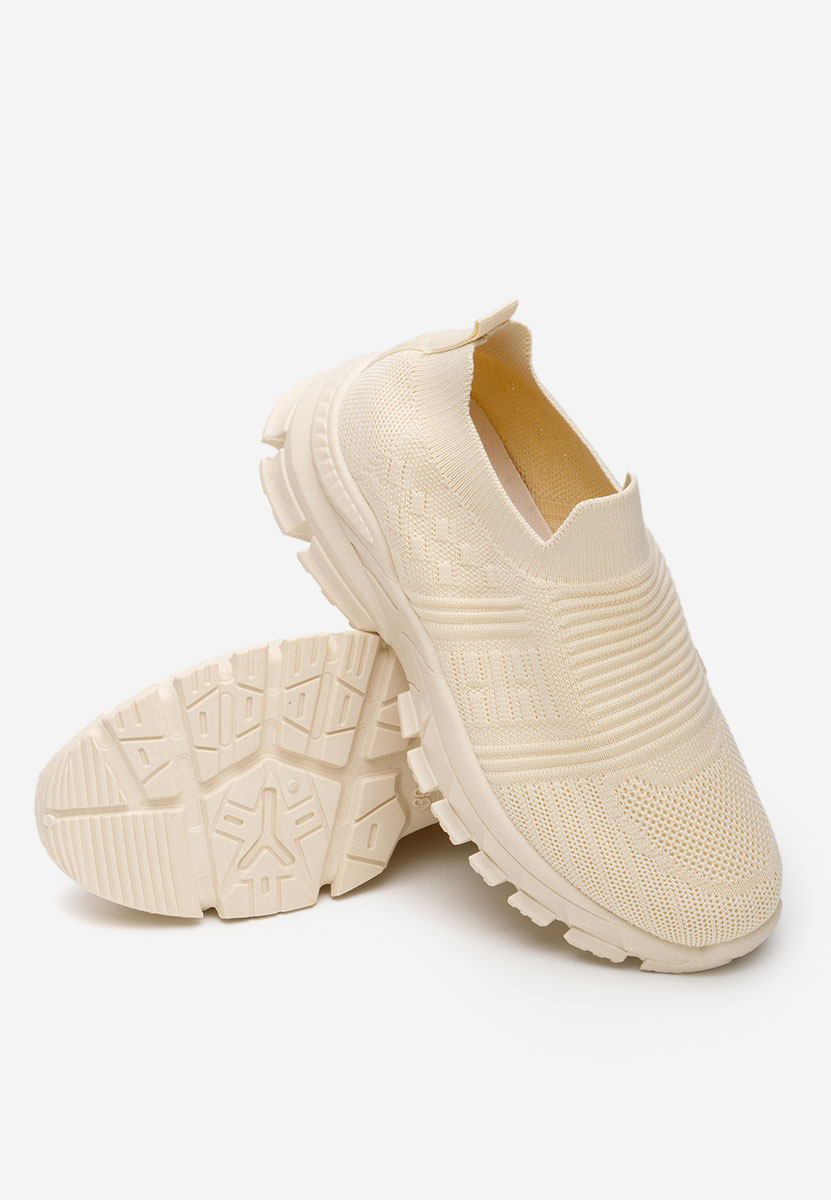 Beżowe trampki Slip-on Katrine V2