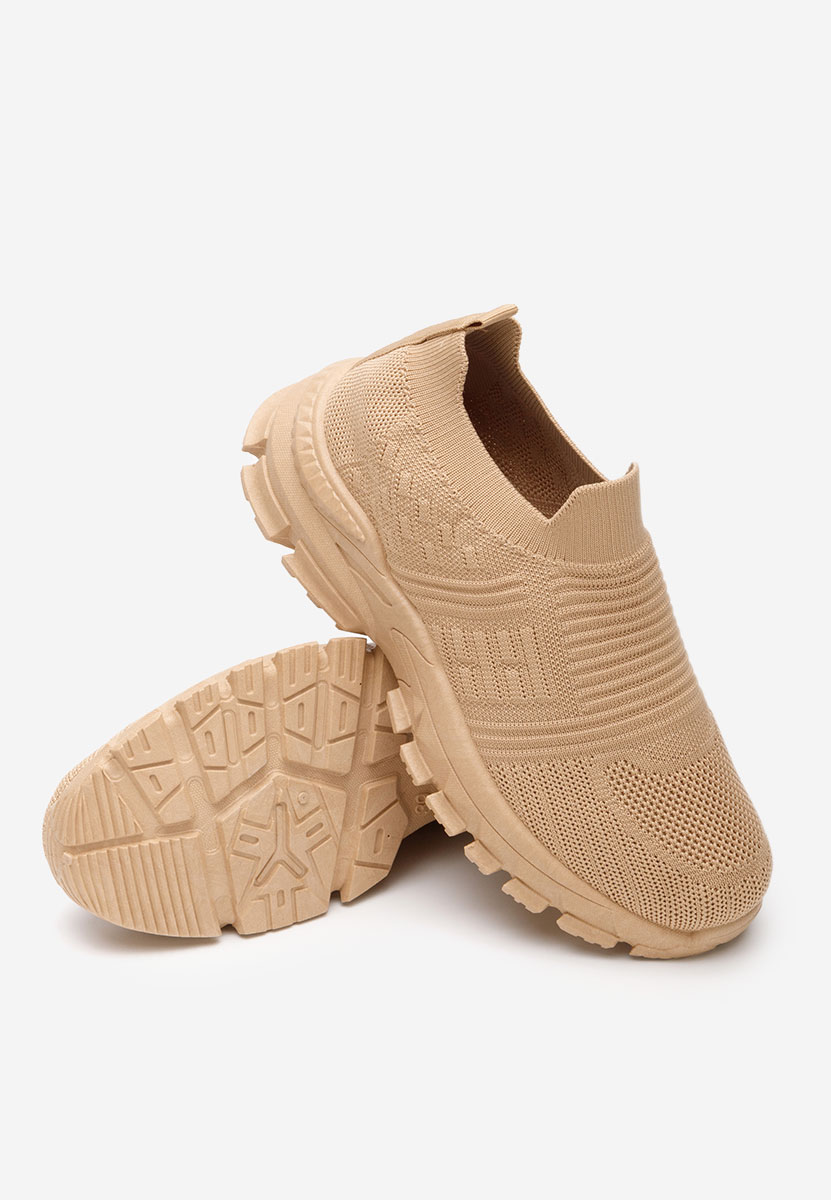 Camelowe trampki Slip-on Katrine V2