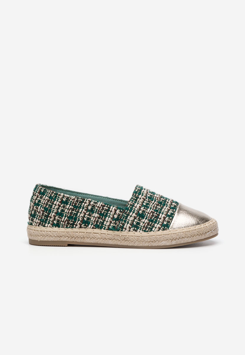 Zielone espadryle damskie Thalassa