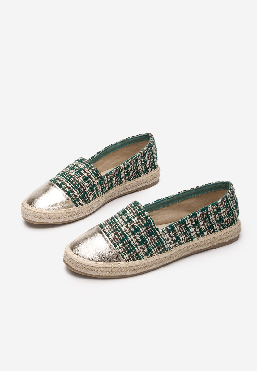 Zielone espadryle damskie Thalassa