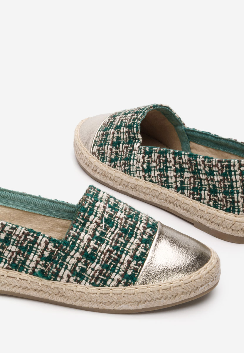 Zielone espadryle damskie Thalassa
