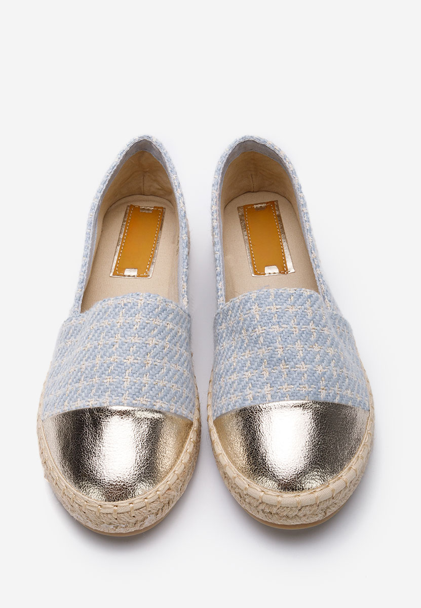 Niebieskie espadryle damskie Thalassa