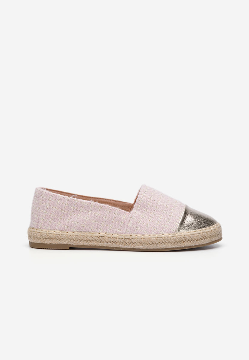 Różowe espadryle damskie Thalassa