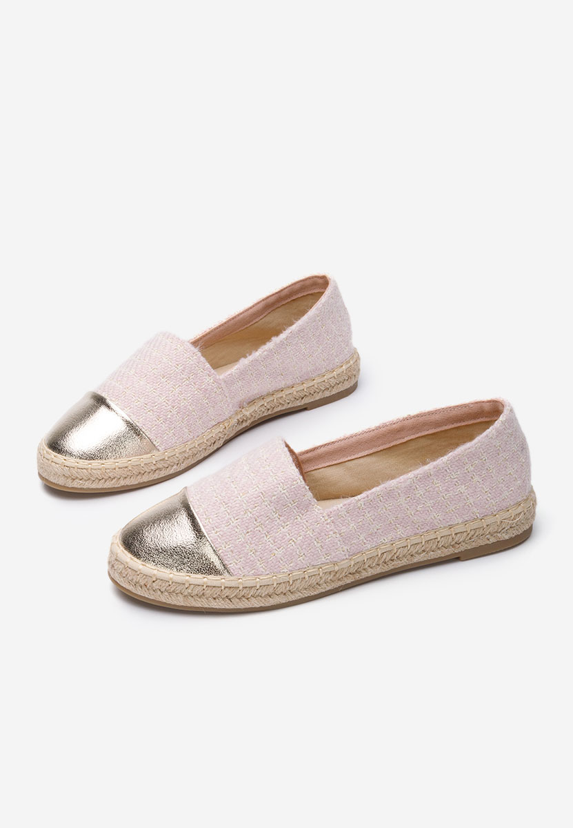 Różowe espadryle damskie Thalassa
