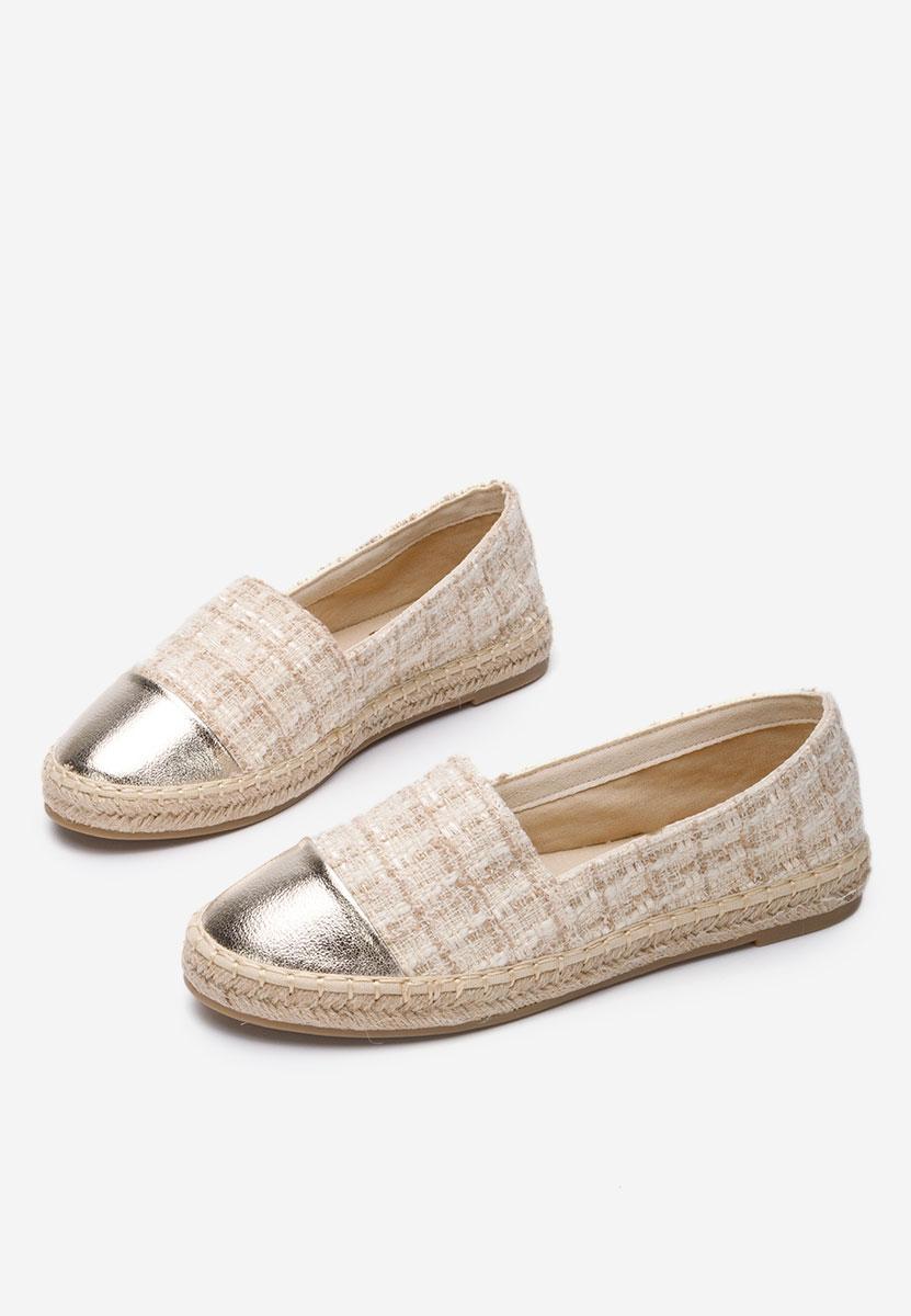 Khaki espadryle damskie Thalassa
