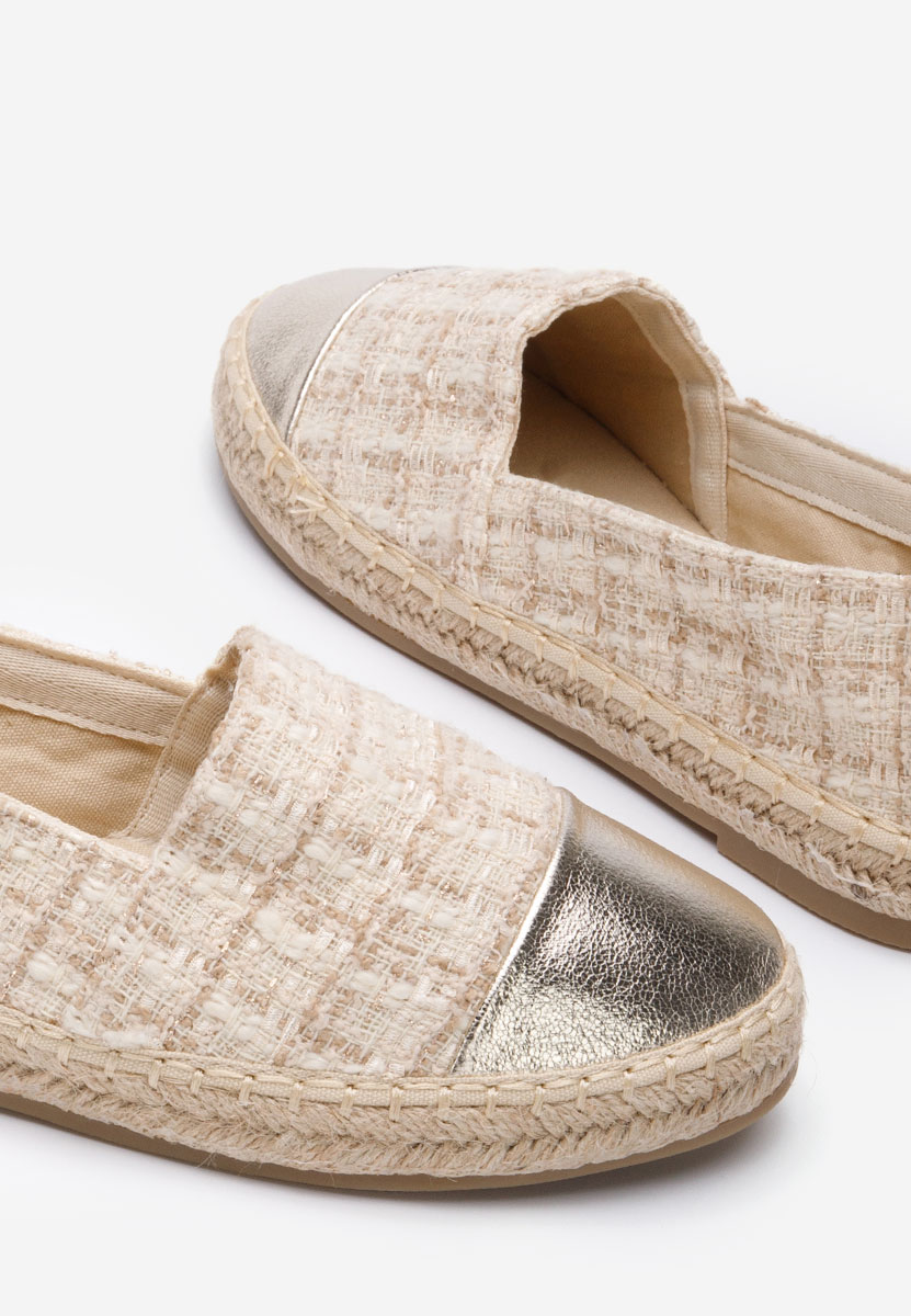 Khaki espadryle damskie Thalassa