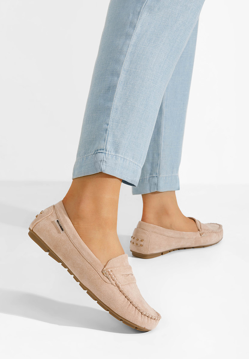 Khaki mokasyny damskie Abilena