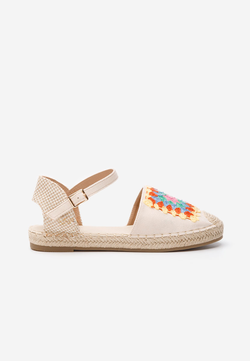 Beżowe espadryle damskie Graciella