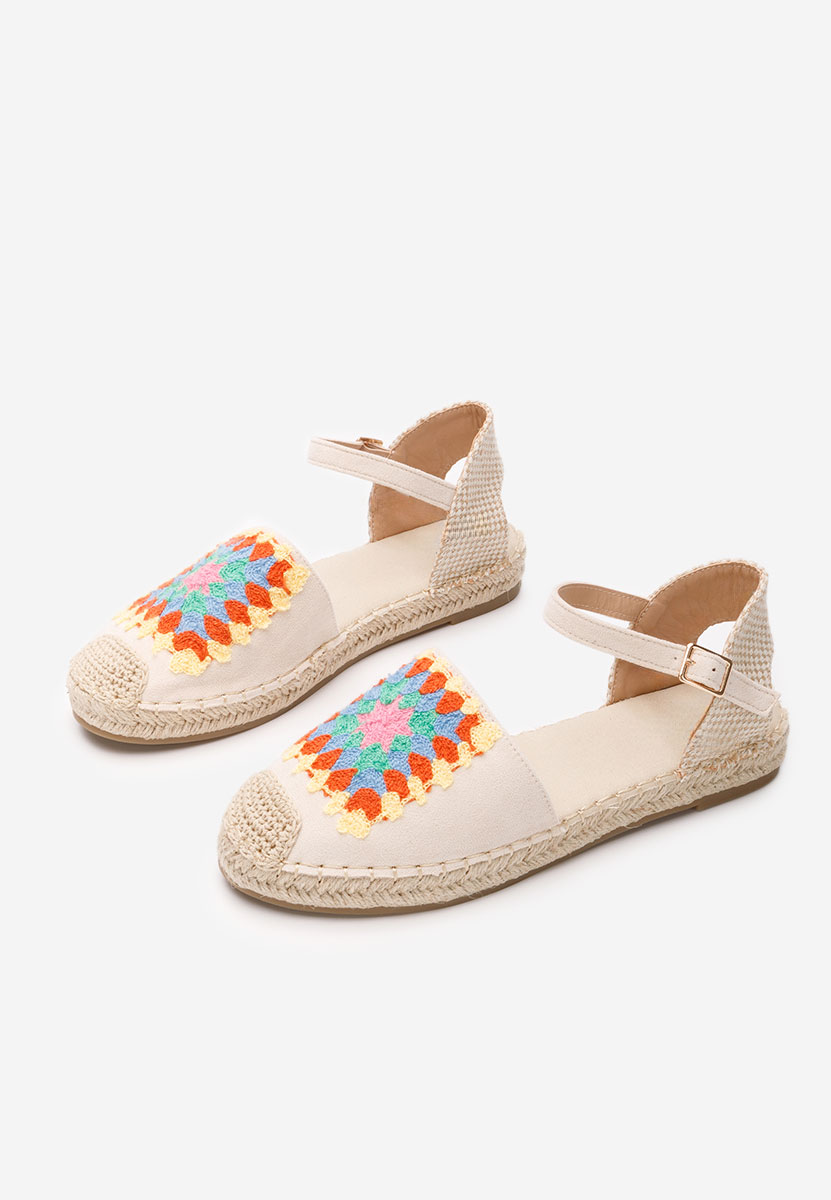 Beżowe espadryle damskie Graciella