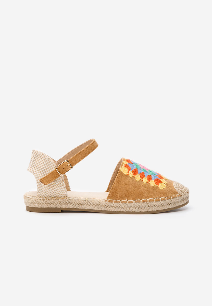 Camelowe espadryle damskie Graciella