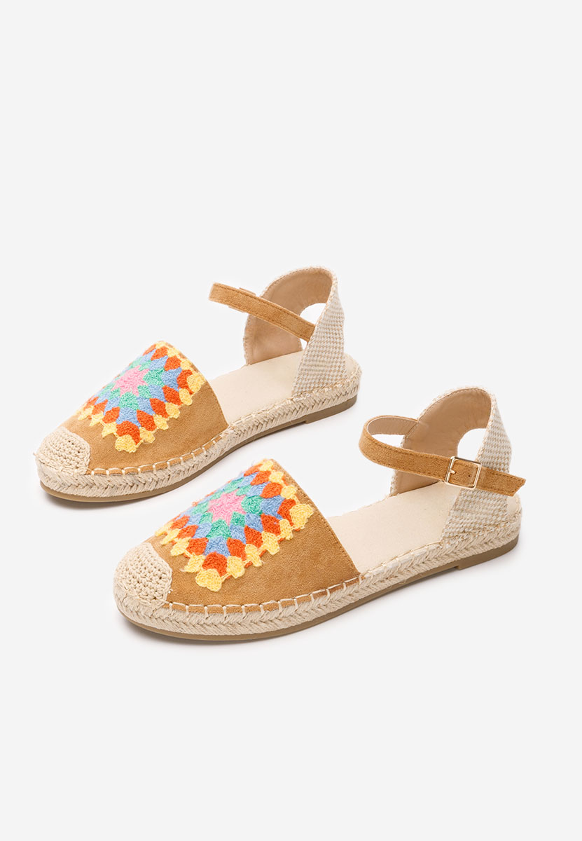 Camelowe espadryle damskie Graciella