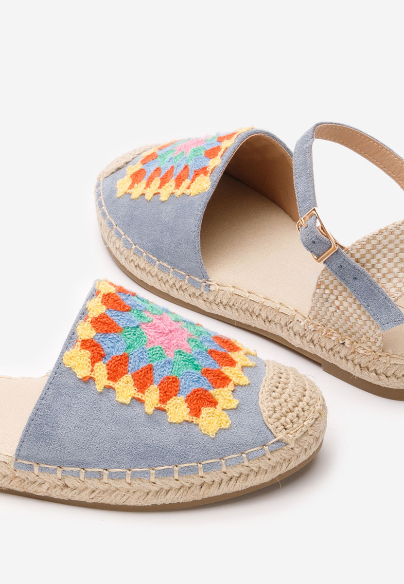 Niebieski espadryle damskie Graciella