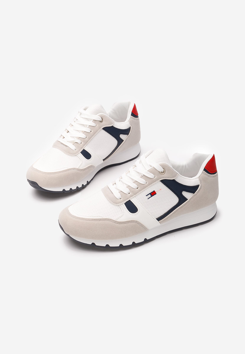 Białe sneakersy męskie Maven