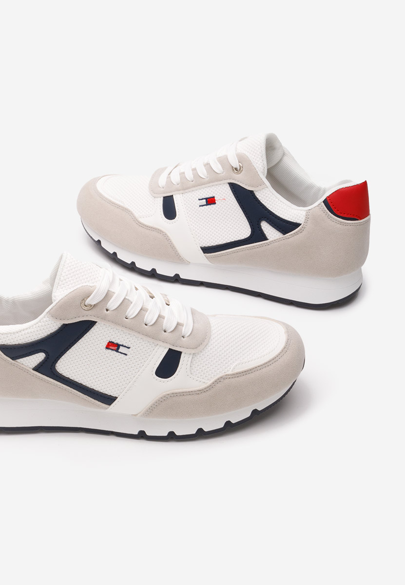 Białe sneakersy męskie Maven