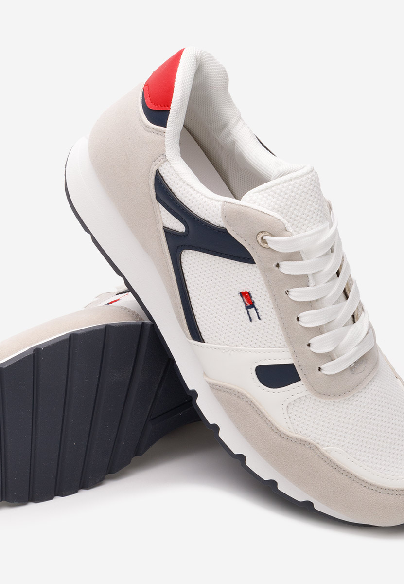 Białe sneakersy męskie Maven