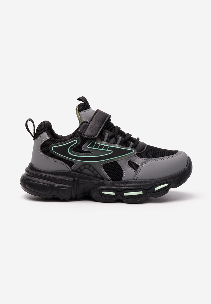 Czarne sneakersy chłopięce Alfredo