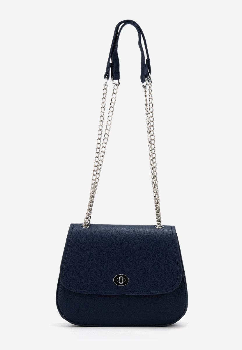 Granatowe torebka na ramię Hollum