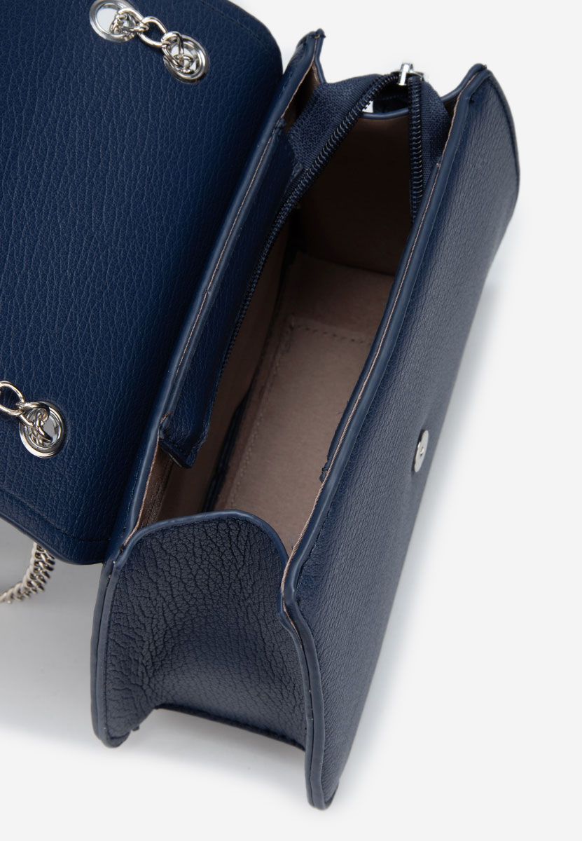 Granatowe torebka na ramię Hollum