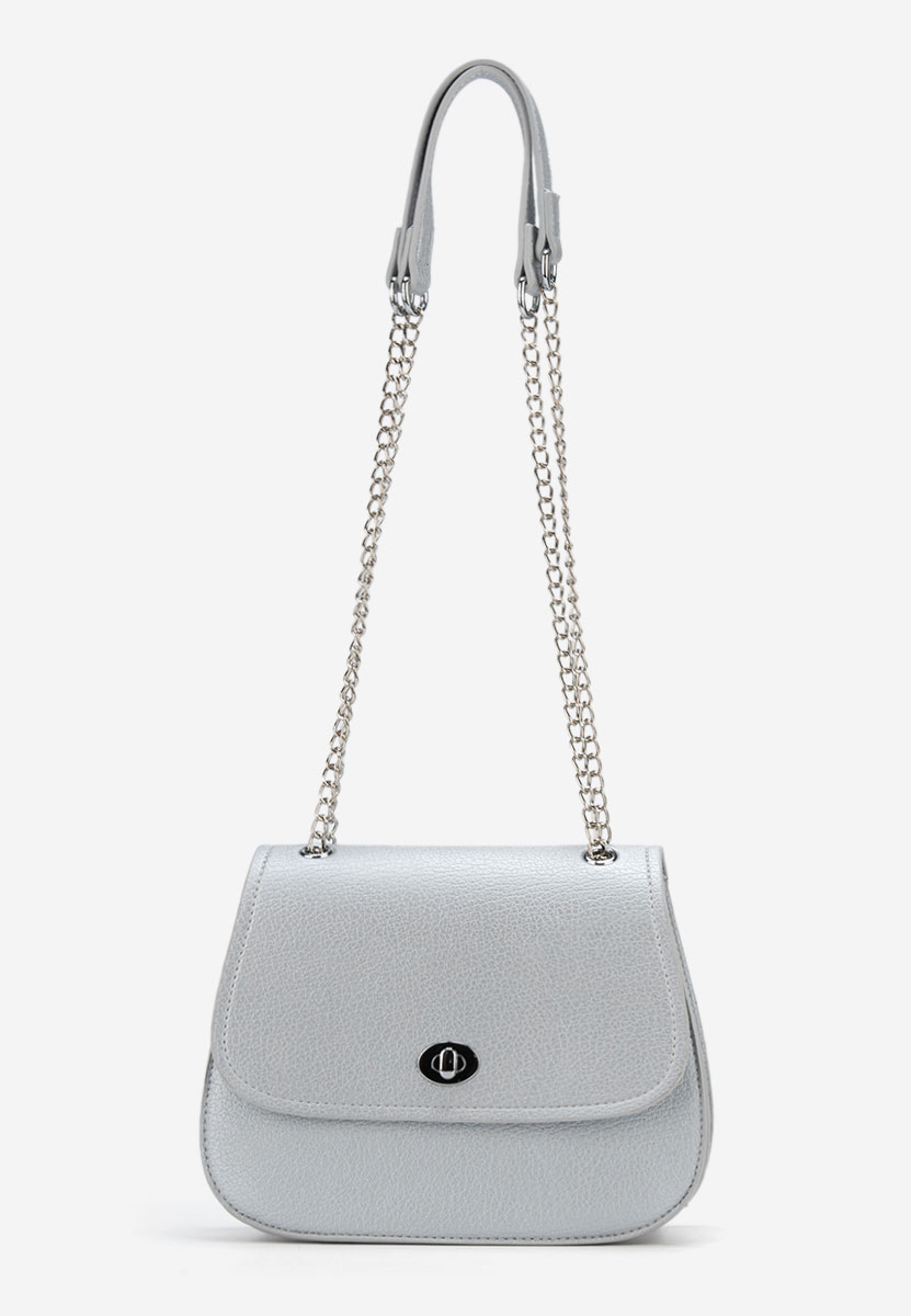 Srebrne torebka na ramię Hollum