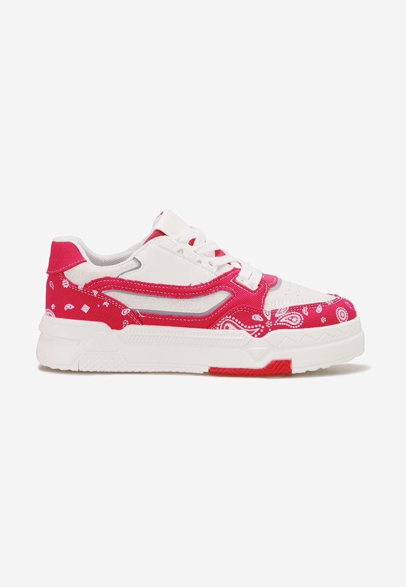 Fuksjowe sneakersy damskie Seletia