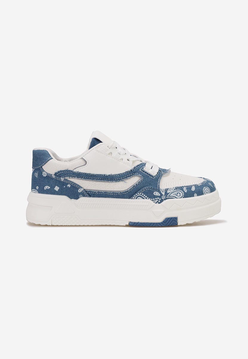 Niebieskie sneakersy damskie Seletia
