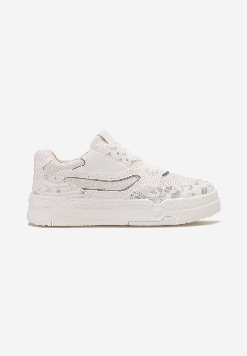 Białe sneakersy damskie Seletia