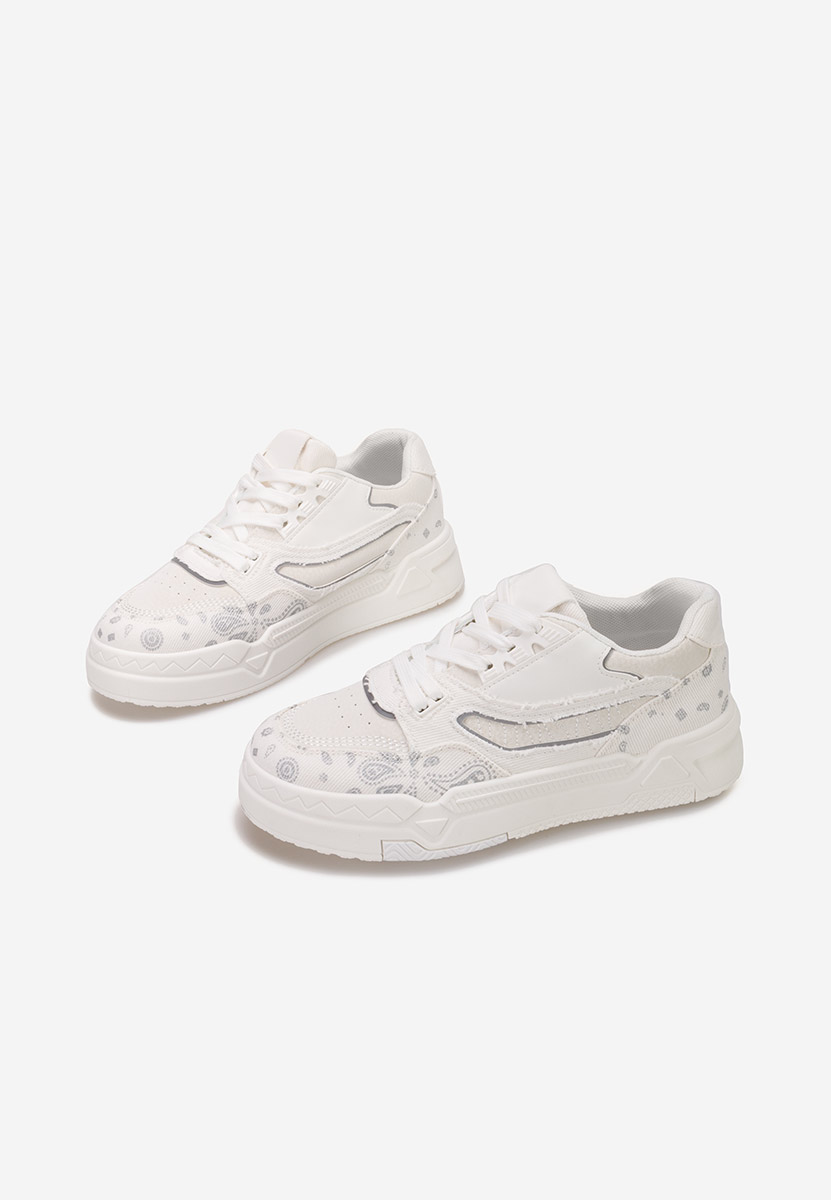 Białe sneakersy damskie Seletia
