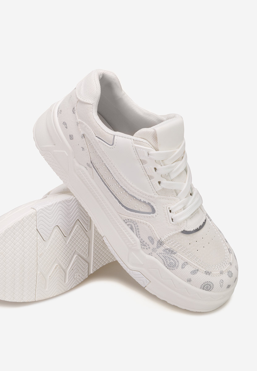 Białe sneakersy damskie Seletia