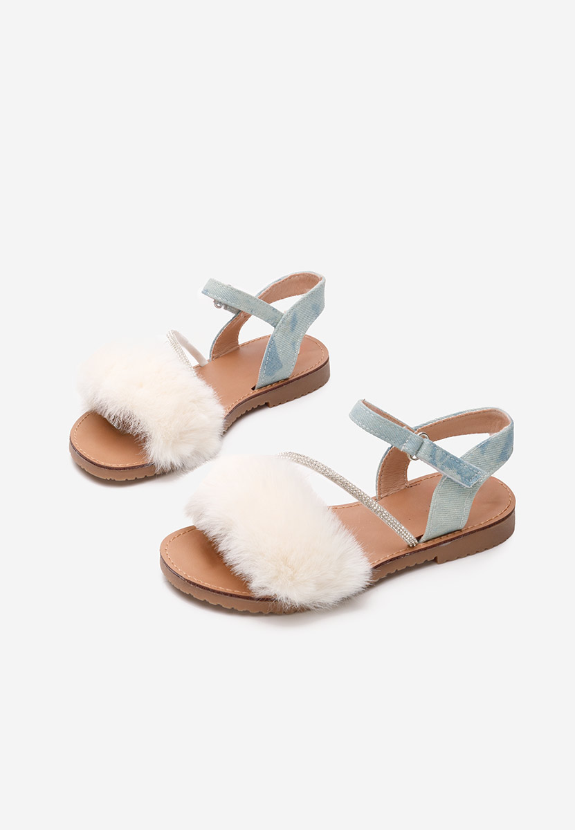 Granatowe sandały dziewczęce Ezmeralda