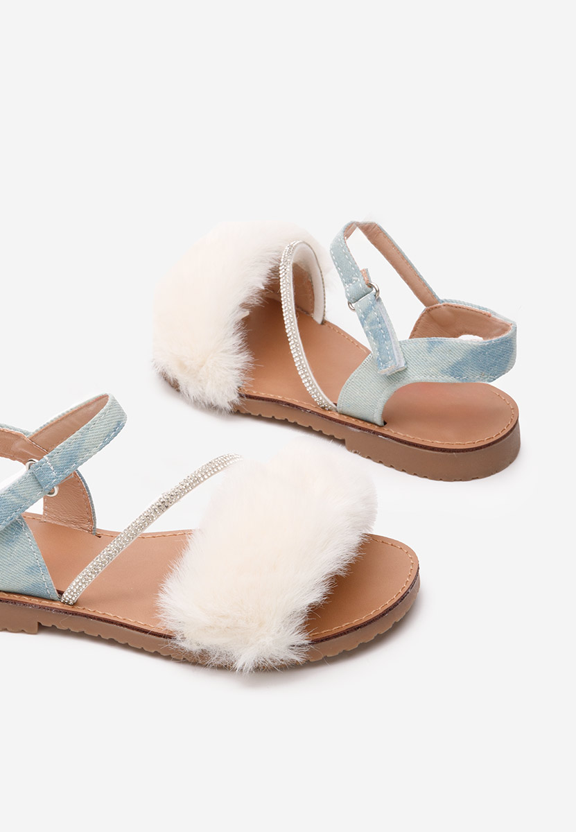 Granatowe sandały dziewczęce Ezmeralda