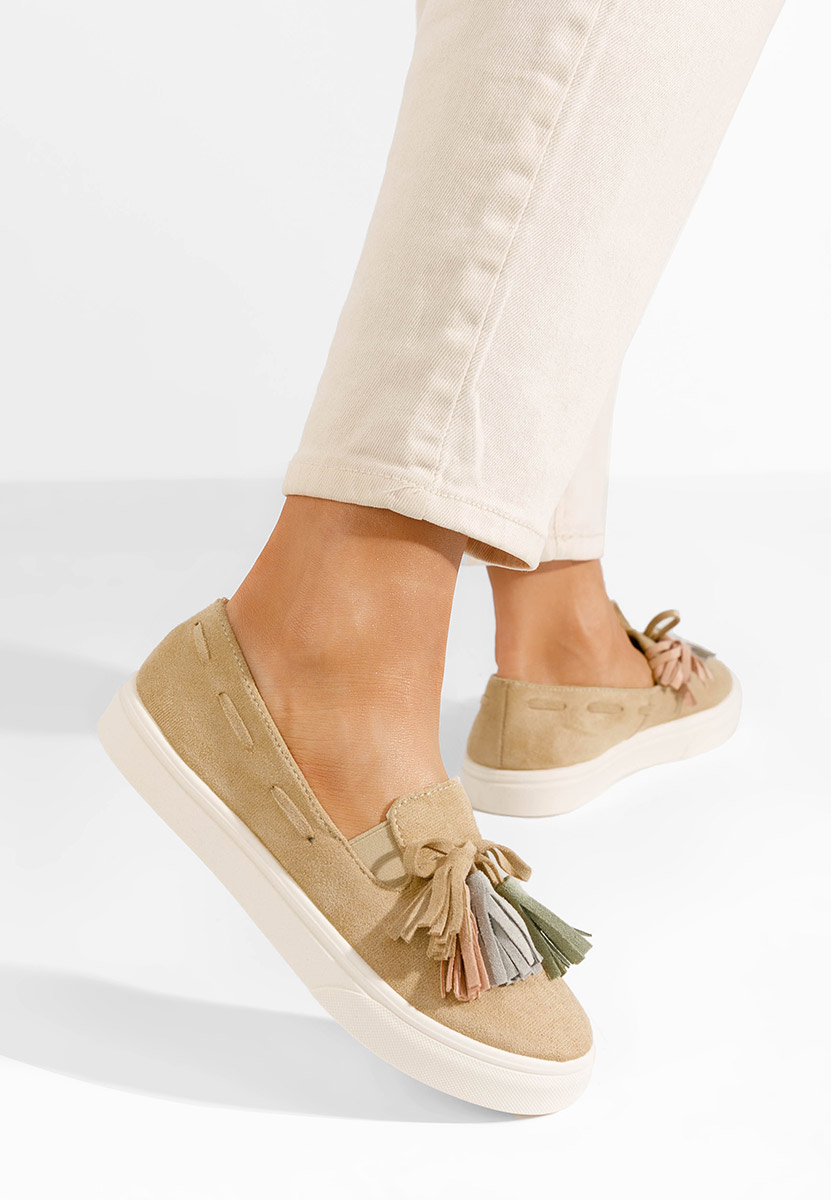 Khaki espadryle damskie Graziela