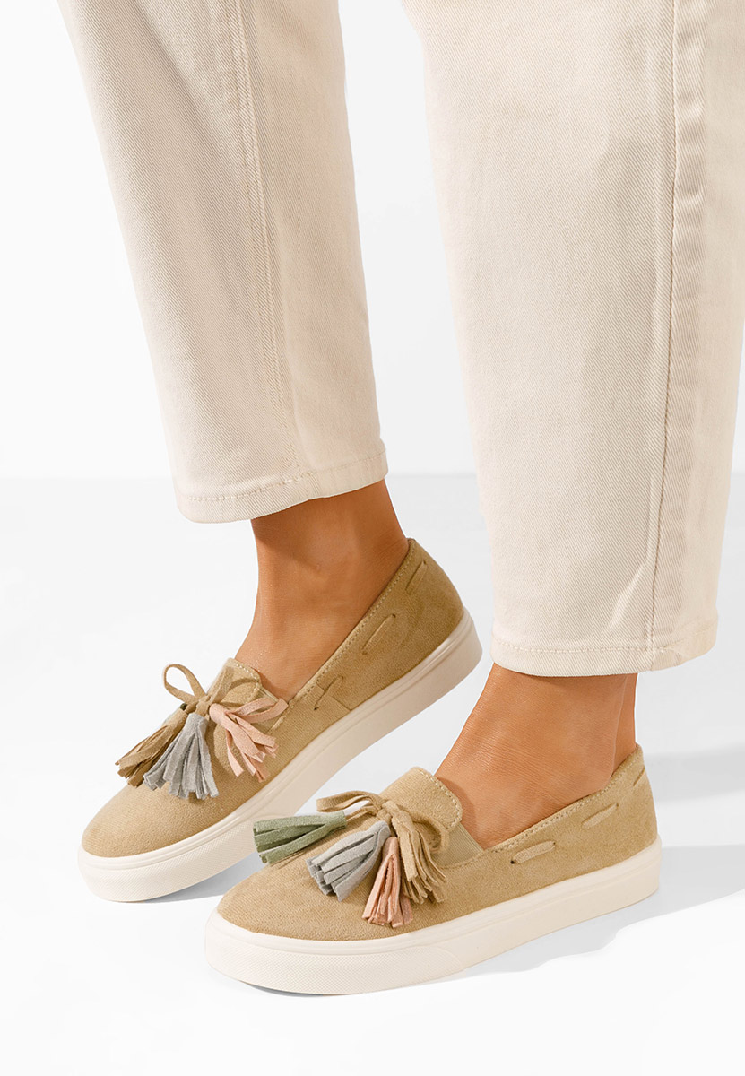 Khaki espadryle damskie Graziela