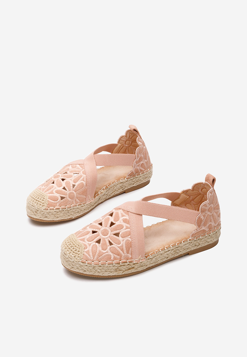 Różowe espadryle damskie Filippa