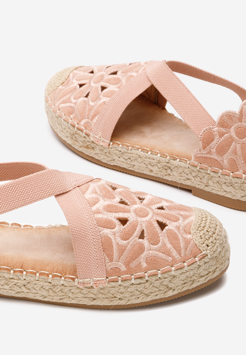 Różowe espadryle damskie Filippa