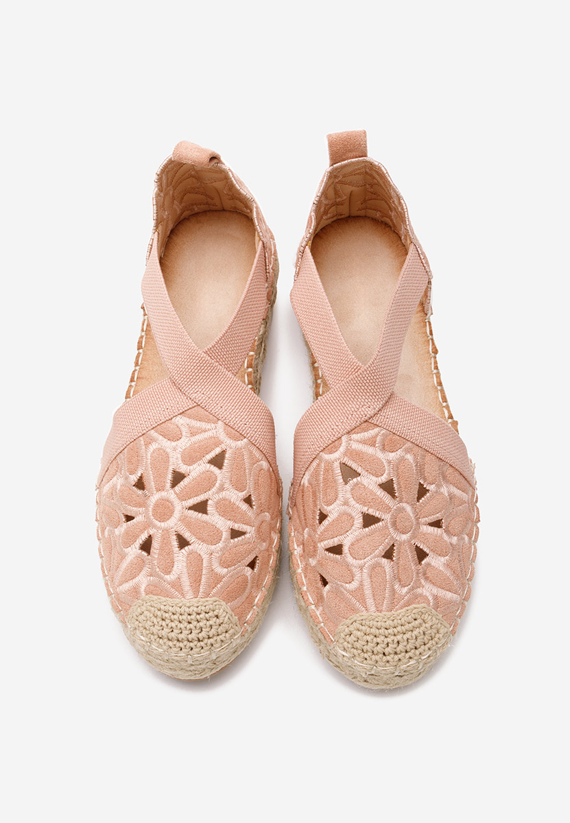 Różowe espadryle damskie Filippa