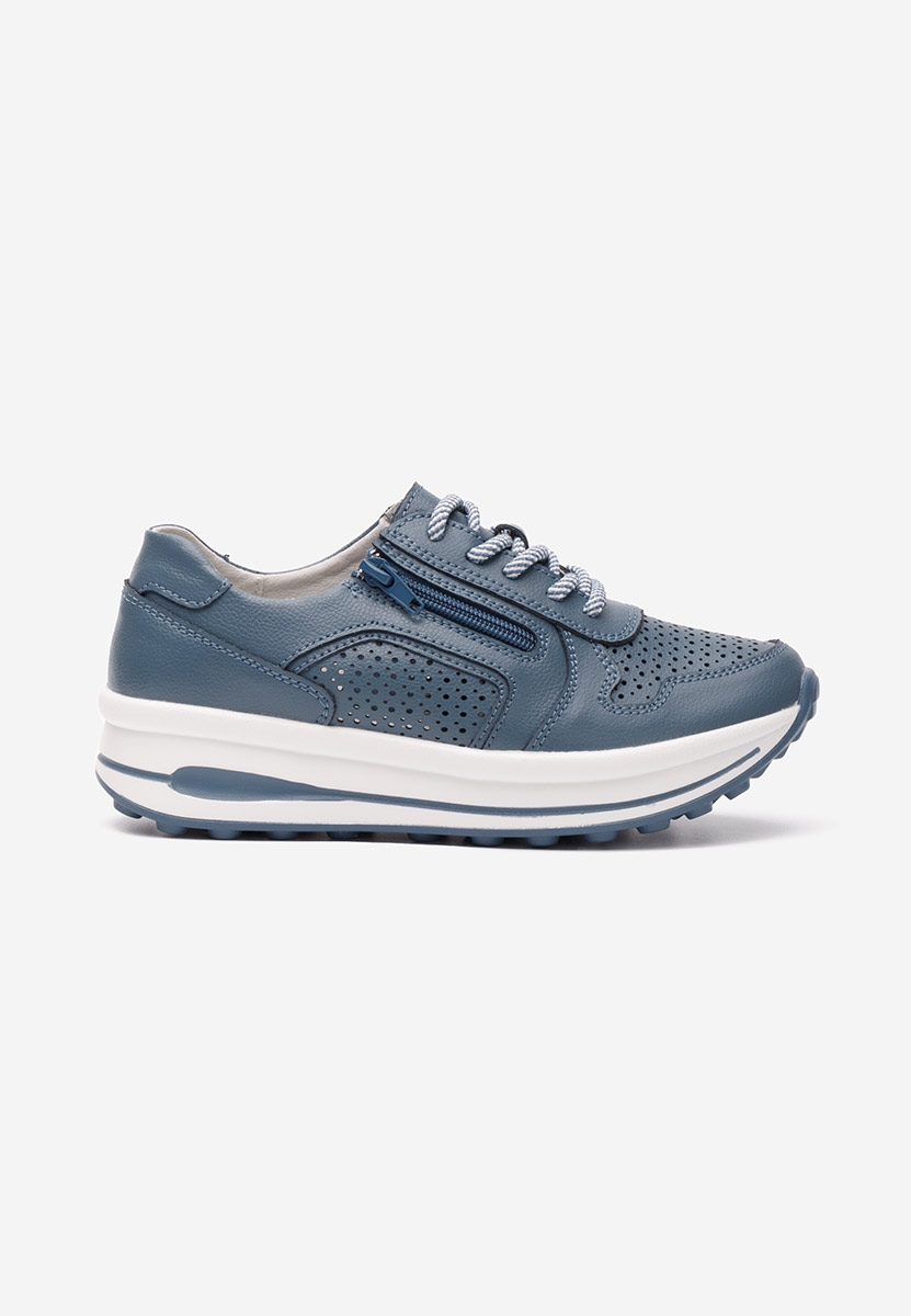 Niebieski sneakersy damskie Cidra