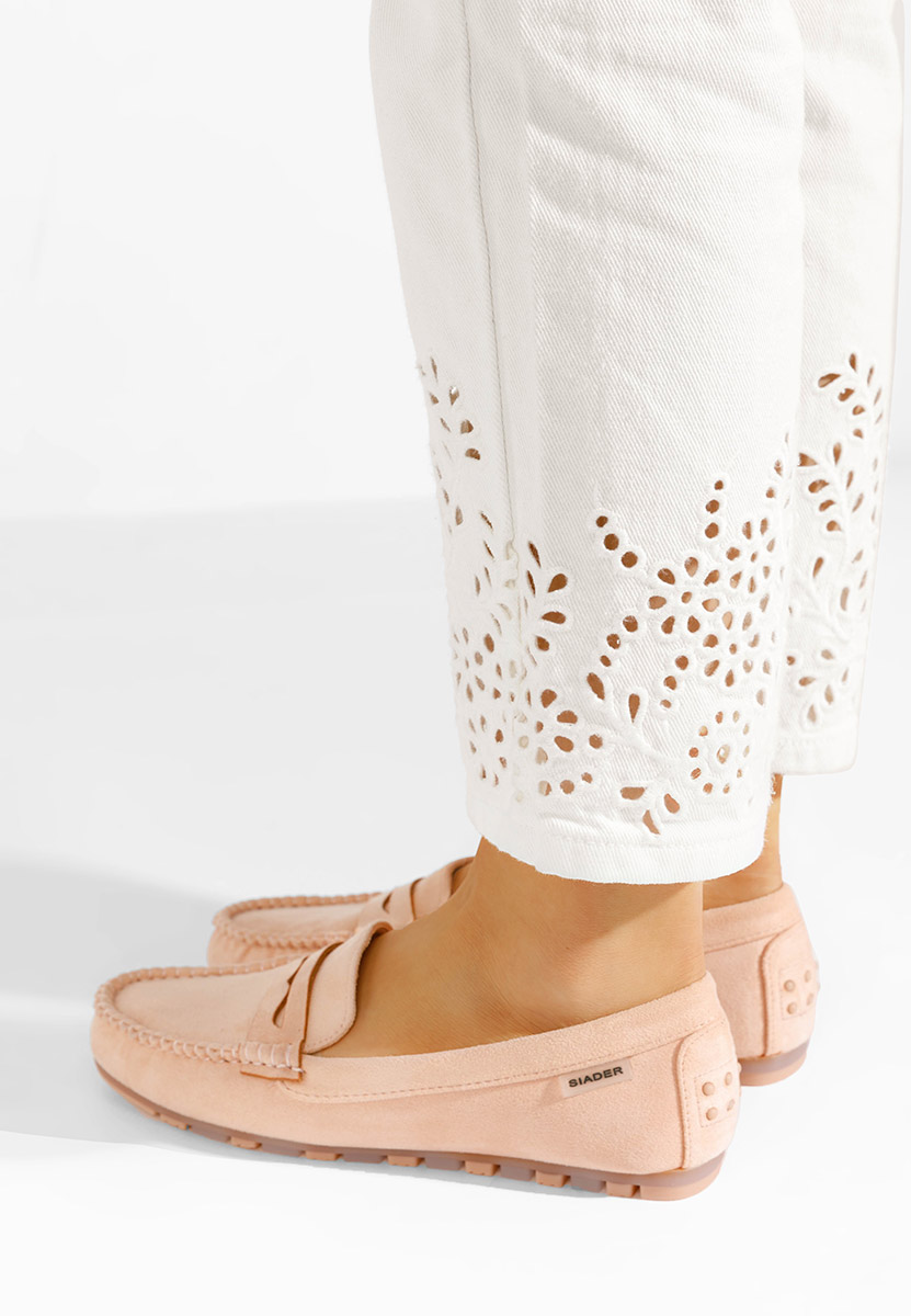 Różowe mokasyny damskie Luminia V2