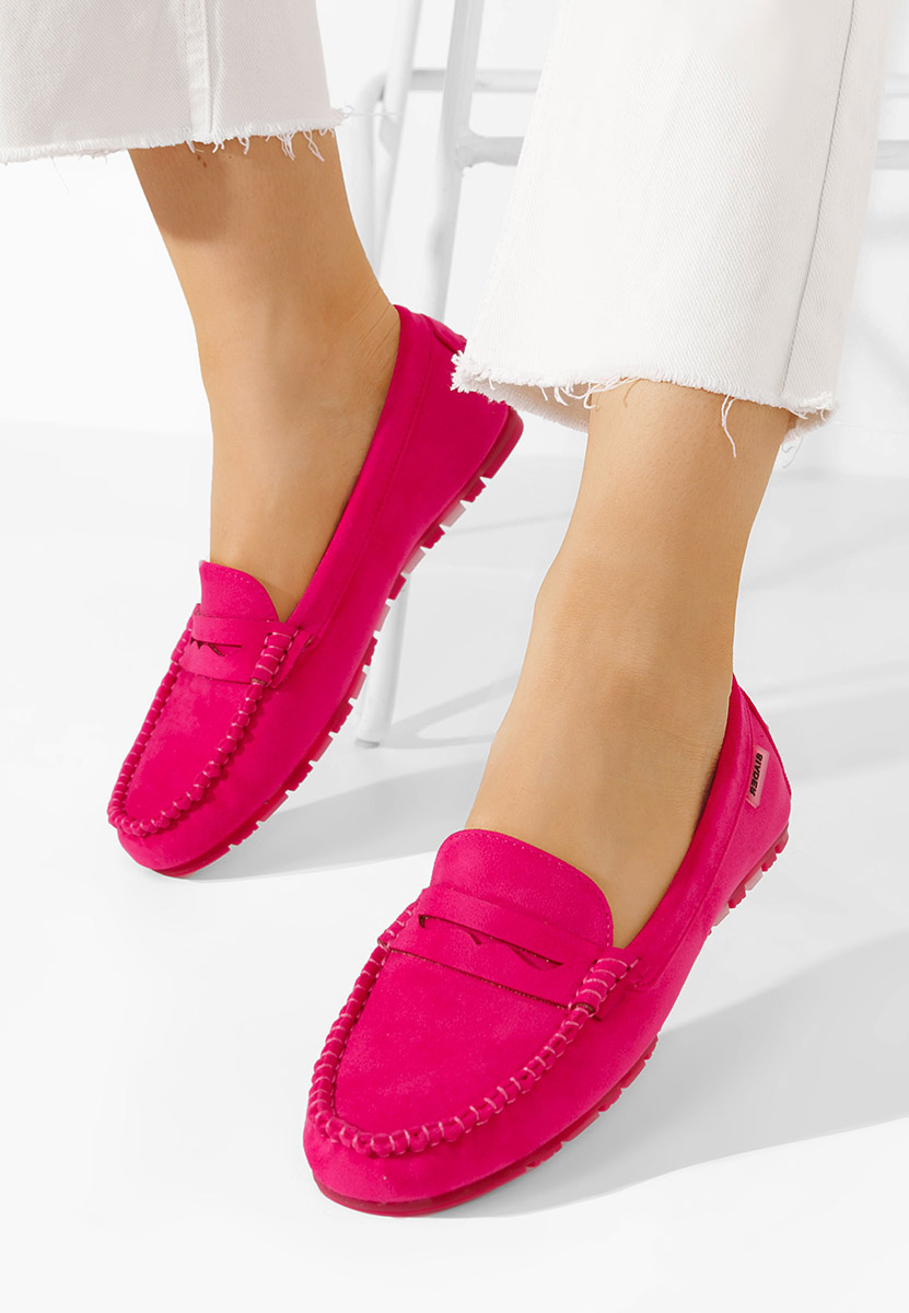 Fuksjowe mokasyny damskie Luminia V2