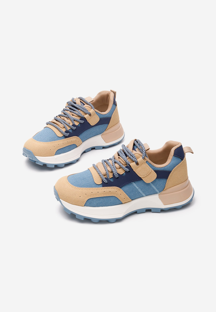 Granatowe sneakersy damskie Azuria S