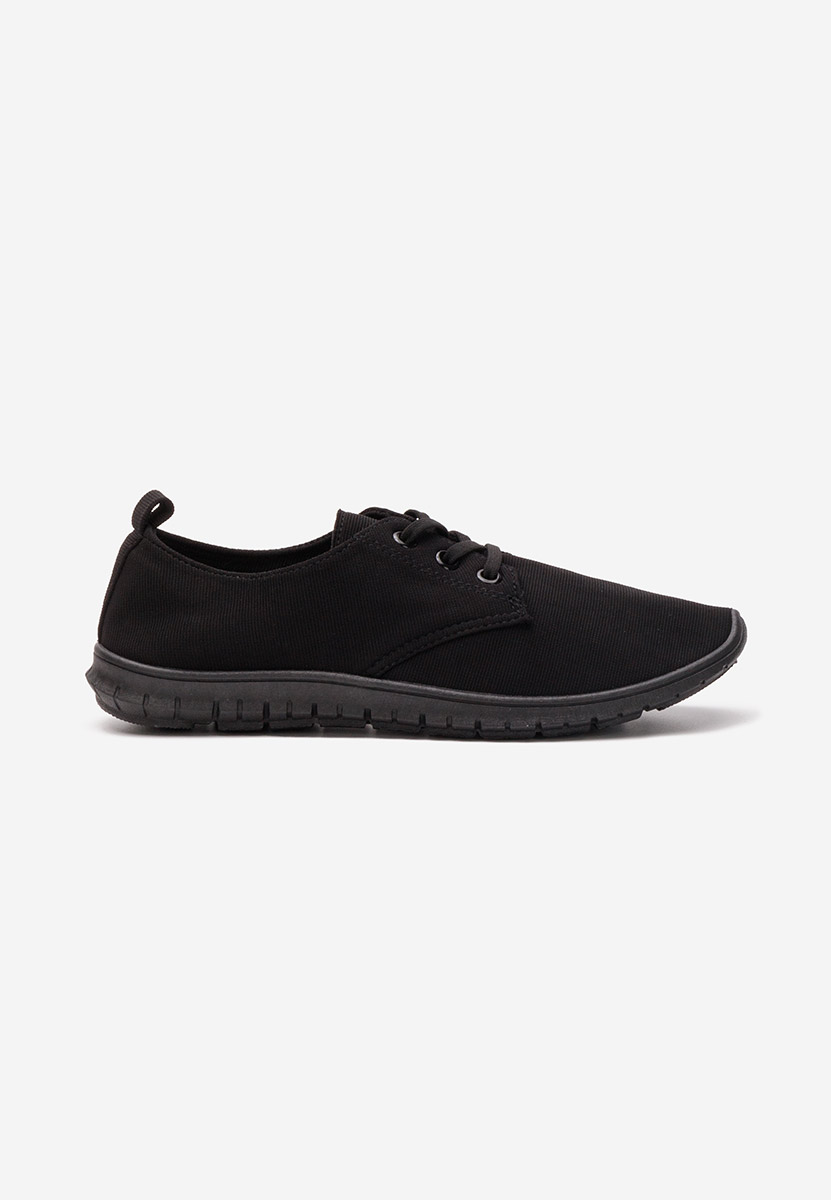 Czarne buty sportowe damskie Armina