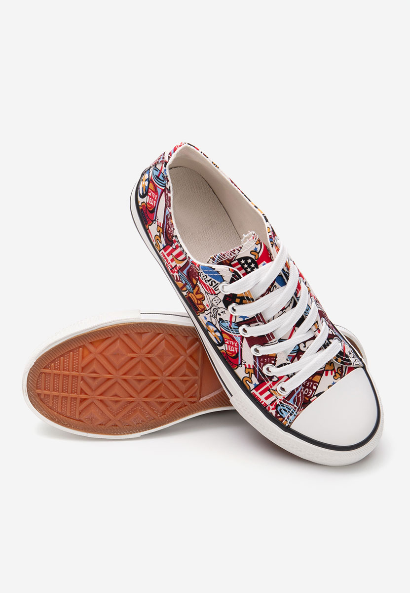 Wielokolorowy trampki damskie Antolia V2