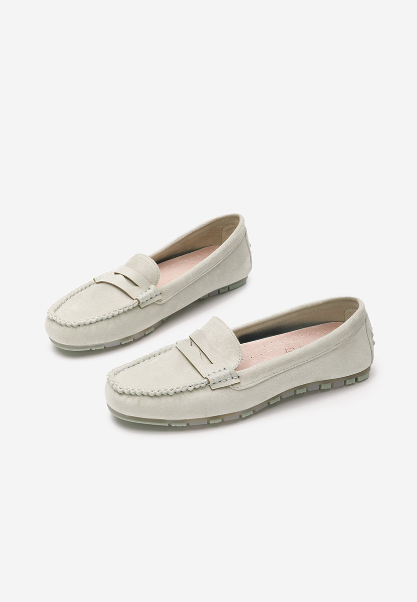 Zielone mokasyny damskie Luminia V2