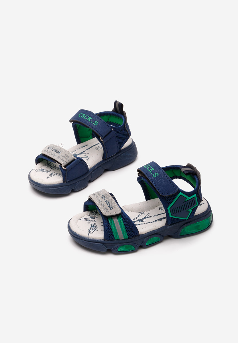 Granatowe dziecięce sandały Mirren