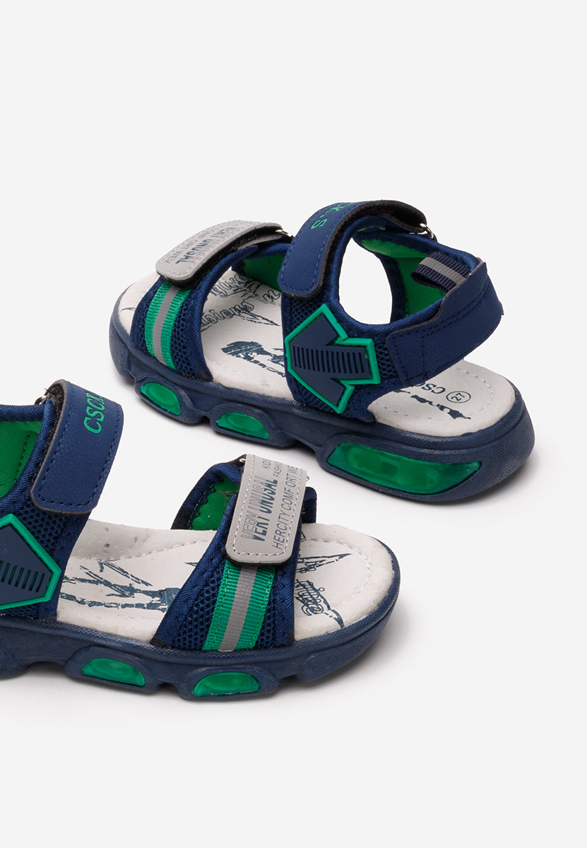 Granatowe dziecięce sandały Mirren